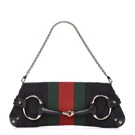 gucci horsebit clutch|gucci horsebit chain clutch.